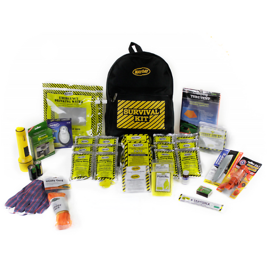 Deluxe - 2 Person - Earthquake Survival Back Pack Kit - KEX2