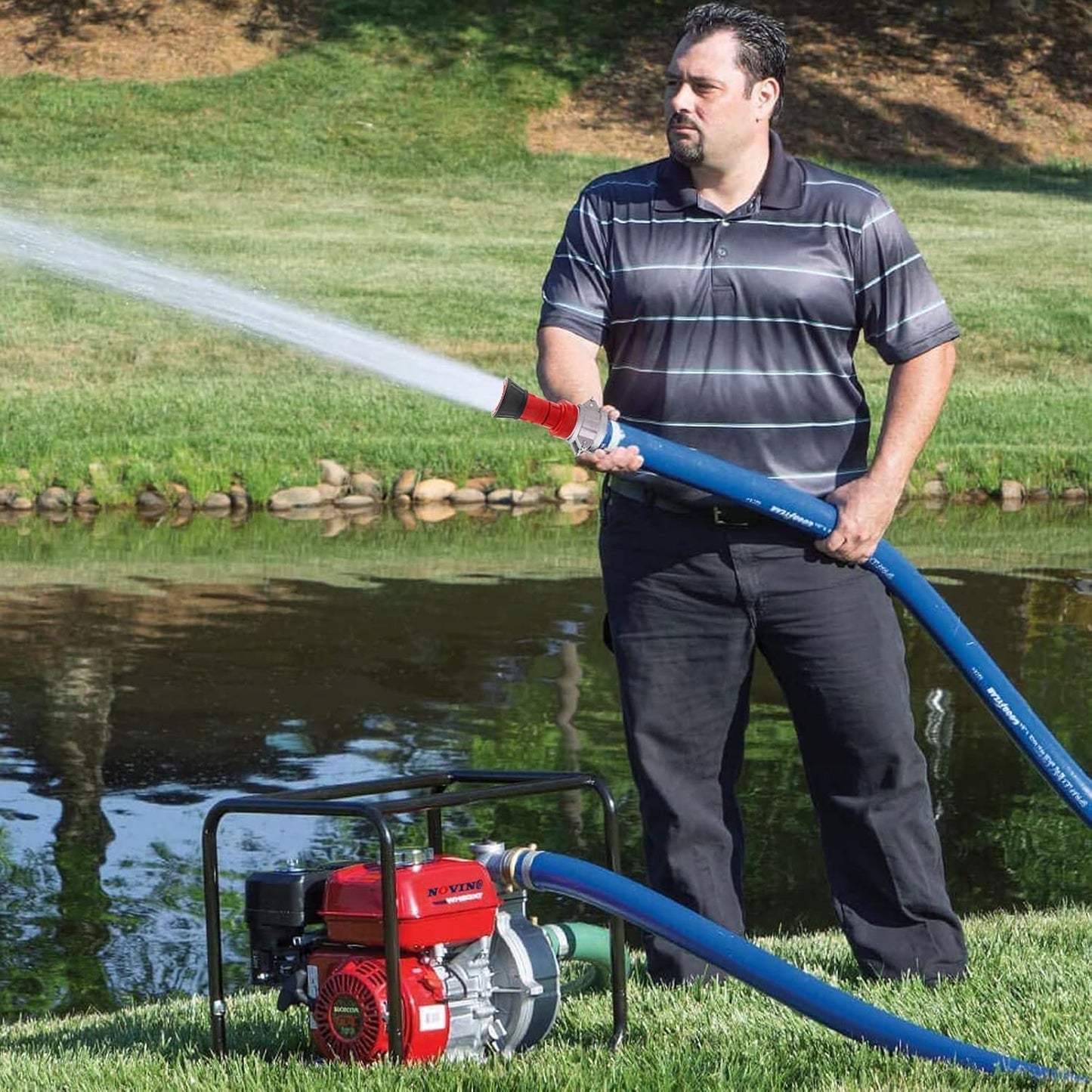 Portable Home Firefighting Water Pump Kit
