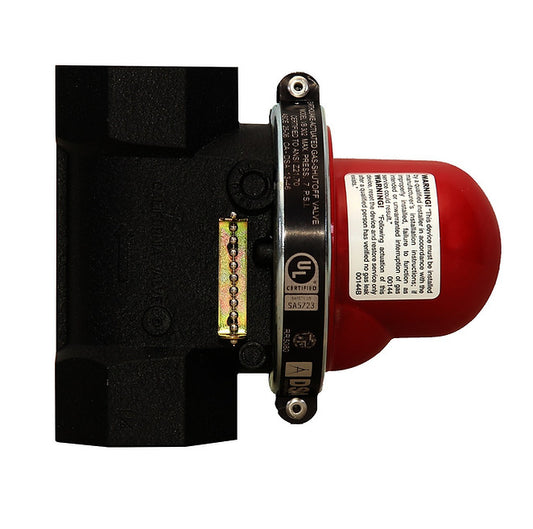 Automatic Seismic Earthquake Gas Shut Off Valve PSP (Formerly Koso) - VB314 2" 60 psi Vertical Bottom Inlet