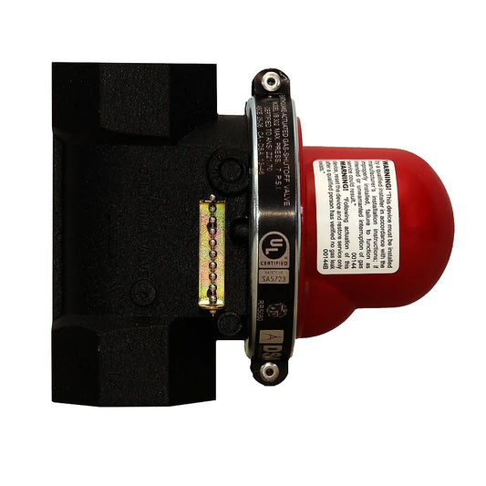 Automatic Seismic Earthquake Gas Shut Off Valve PSP (Formerly Koso) - VB303 1-1/2" Vertical Bottom Inlet