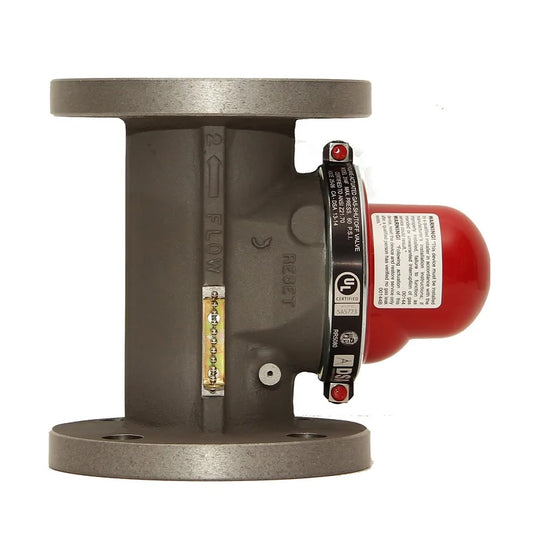 Automatic Seismic Earthquake Gas Shut Off Valve PSP (Formerly Koso) - VB314F 2" Flanged Vertical Bottom Inlet