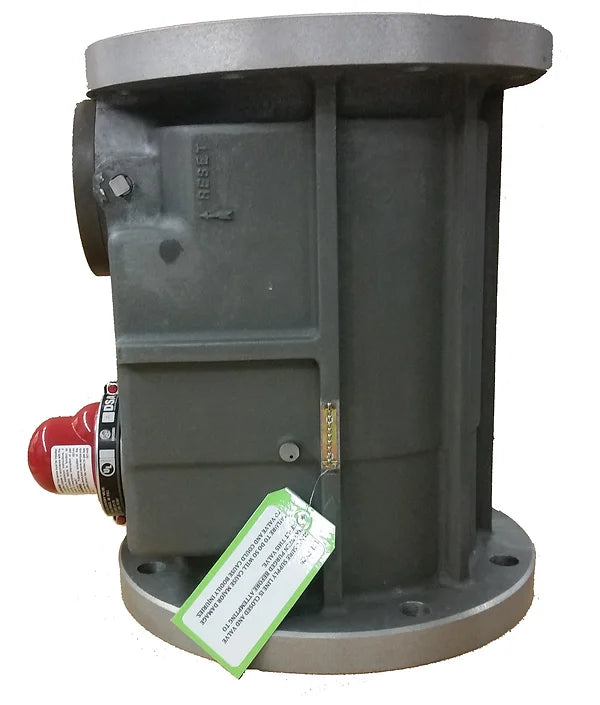 Automatic Seismic Earthquake Gas Shut Off Valve PSP - VB319F 8" Flanged Vertical Bottom Inlet