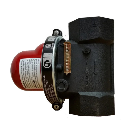 Automatic Seismic Earthquake Gas Shut Off Valve PSP - VT313 1-1/2" 60 psi Vertical Top Inlet