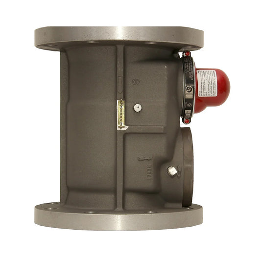 Automatic Seismic Earthquake Gas Shut Off Valve PSP - VT317F 6" Flanged Vertical Top Inlet