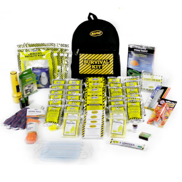 Deluxe - 3 Person - Earthquake Survival Back Pack Kit - KEX3