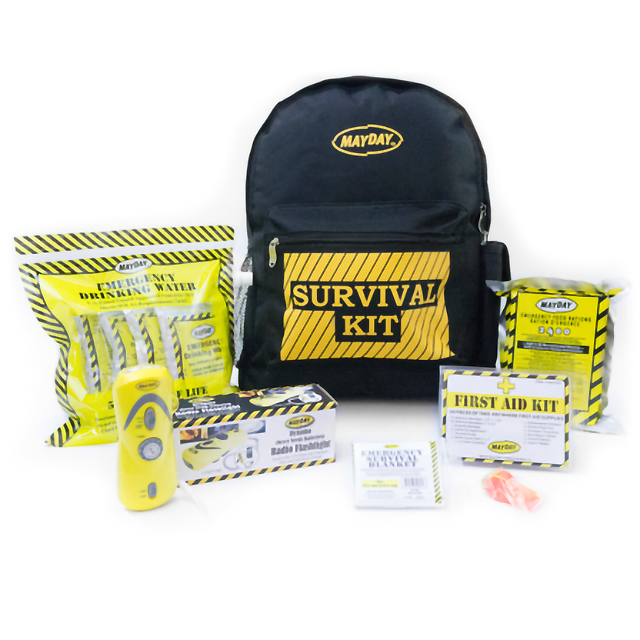 Economy Kit - 1 Person - Earthquake Survival Back Pack - KEC1
