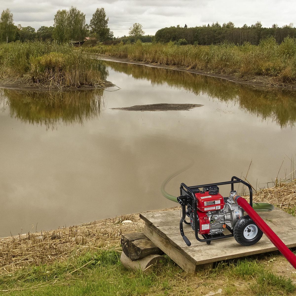Portable Home Firefighting Water Pump Kit